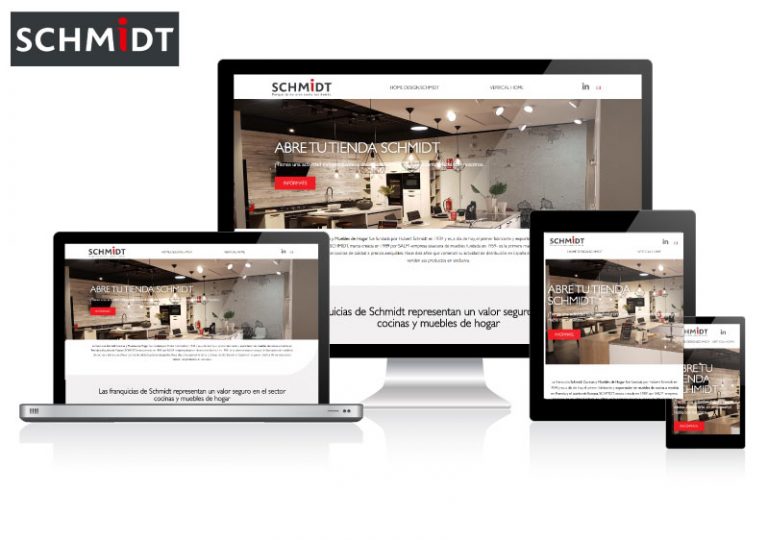 Schmidt Cocinas y Muebles de Hogar lanza su web de expansión